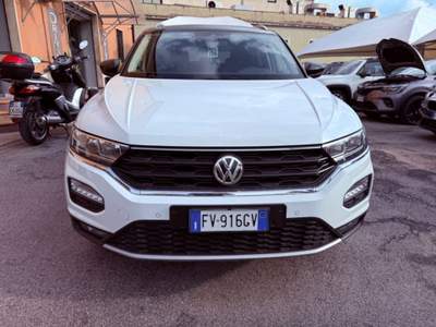 Volkswagen T-Roc 1.0 TSI 115 CV AdvancedBICOLORE+GPL Bianco usata Roma