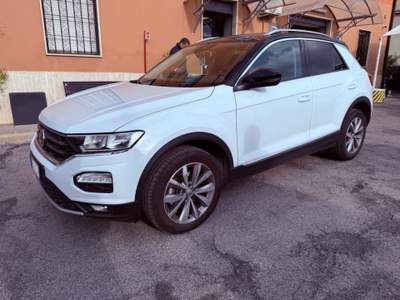 Volkswagen T-Roc 1.0 TSI 115 CV AdvancedBICOLORE+GPL Bianco usata Roma