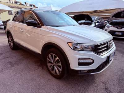 Volkswagen T-Roc 1.0 TSI 115 CV AdvancedBICOLORE+GPL Bianco usata Roma
