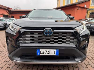 Toyota RAV4 RAV4 2.5 HV (222CV) E-CVT 4WD Business Nero usata Milano