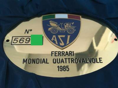 Ferrari Mondial 3.0 Quattrovalvole TARGA ORO Rosso usata Ragusa