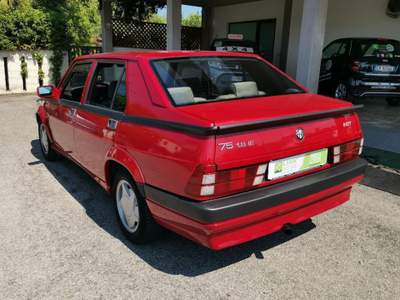 Alfa Romeo 75 1.8 IE 120cv Indy - Conservata Rosso usata Roseto degli Abruzzi