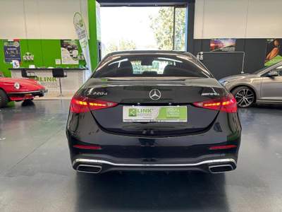 Mercedes-Benz Classe C d AMG PREM, KM CERT, PELLE/ALC, FULL LED. Nero usata Nuoro