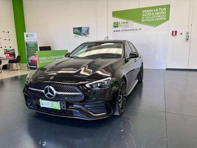 Mercedes-Benz Classe C d AMG PREM, KM CERT, PELLE/ALC, FULL LED. Nero usata Nuoro