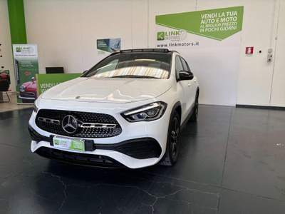 Mercedes-Benz GLA d Premium AMG TETTO, PELLE, KM.CERT. Bianco usata Nuoro