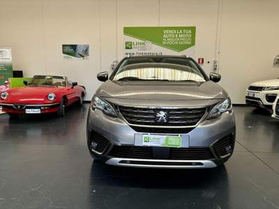 Peugeot 5008 130 Crossway AT8 KM CERTIF, 7 POSTI,CLIMA BIZONA. Grigio usata Nuoro