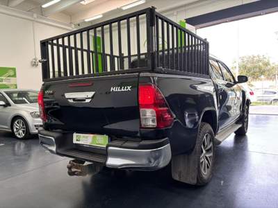 Toyota Hilux 2.4  4WD 4 porte DoubleCab, KM CERT, CLIMA BIZZ Nero usata Nuoro