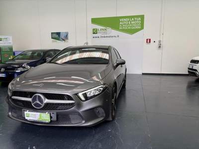 Mercedes-Benz Classe A d Sport KM CERT, PELLE, NAV, CLIMA BIZ,FULL LED Grigio usata Nuoro
