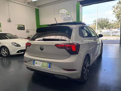 Volkswagen Polo 1.0 TSI R-Line KM CERT, NEOPAT,TETTO. Grigio usata Nuoro
