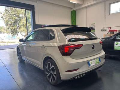 Volkswagen Polo 1.0 TSI R-Line KM CERT, NEOPAT,TETTO. Grigio usata Nuoro