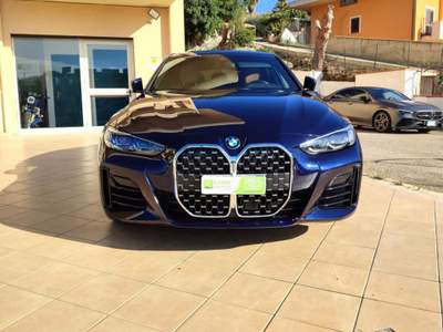 BMW Serie 4 Gran Coupé 420d d 48V Msport Blu/Azzurro usata Agrigento