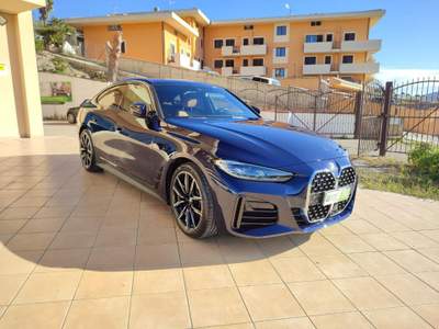 BMW Serie 4 Gran Coupé 420d d 48V Msport Blu/Azzurro usata Agrigento