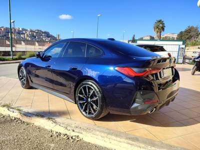 BMW Serie 4 Gran Coupé 420d d 48V Msport Blu/Azzurro usata Agrigento