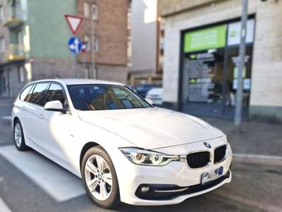 BMW Serie 3 316d d Touring Sport Bianco usata Collegno