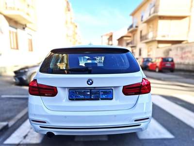 BMW Serie 3 316d d Touring Sport Bianco usata Collegno