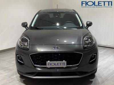 Ford Puma (2019) 1.0 ECOBOOST HYBRID 125 CV AUT. TITANIUM DESIGN Grigio usata Manerbio
