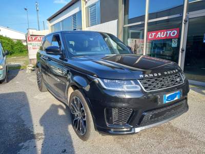 Land Rover Range Rover Sport LAND ROVER RANGE SPORT 30 300 CV HYBRID Nero usata Rovigo