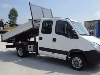 Iveco Daily 35C12 doppia cabina 7 posti Ribaltabile Bianco usata San Zenone degli Ezzelini