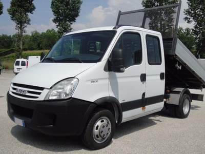 Iveco Daily 35C12 doppia cabina 7 posti Ribaltabile Bianco usata San Zenone degli Ezzelini