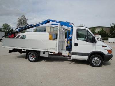 Iveco Daily 35C11 con Gru AMCO VEBA 2SI Bianco usata San Zenone degli Ezzelini