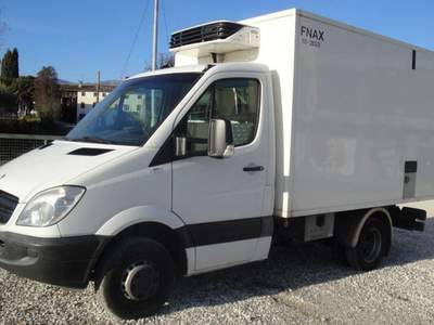 Mercedes-Benz Sprinter 413 Cdi frigo isotermico con gancere carni Bianco usata San Zenone degli Ezzelini