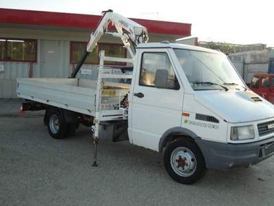 Iveco Daily 35.10 Cassone con Gru Idraulica Bianco usata San Zenone degli Ezzelini
