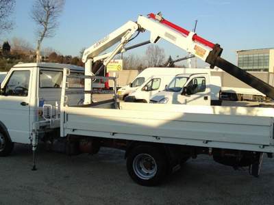 Iveco Daily 35.10 Cassone con Gru Idraulica Bianco usata San Zenone degli Ezzelini