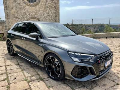 Audi RS 3 SPB TFSI 400cv S-Tronic Quattro MY22 Grigio usata Castellaneta