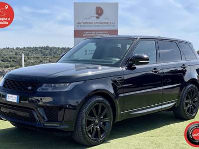 Land Rover Range Rover Sport 3.0D l6 249cv HSE Dynamic Stealth MY21 Nero usata Castellaneta