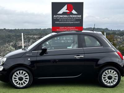 Fiat 500 1.0 Hybrid Dolcevita (Tetto/UConnect/) Nero usata Castellaneta