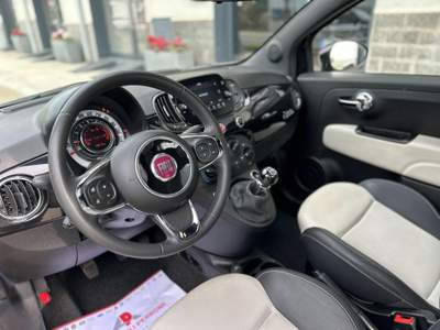 Fiat 500 1.0 Hybrid Dolcevita (Tetto/UConnect/) Nero usata Castellaneta