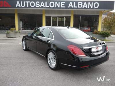 Mercedes-Benz Classe S BlueTEC Maximum 4MATIC  259cv UNICO PROPRIETARIO Nero usata ALBANO SANT'ALESSANDRO