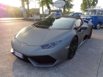 Lamborghini Huracán Rapper famoso HURACAN SPIDER LP 610 Grigio usata Spresiano