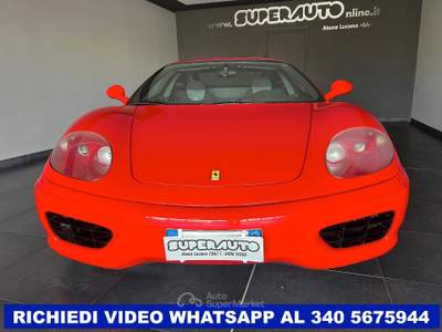 Ferrari 360 MODENA   F1 Rosso usata Atena lucana