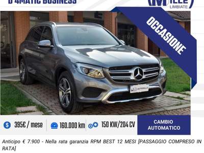 Mercedes-Benz GLC d 4Matic Business Grigio usata Limbiate
