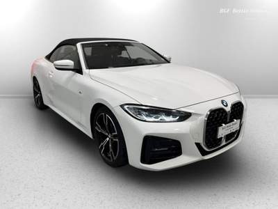 BMW Serie 4 420i d mhev 48V Msport auto Bianco usata Piove di Sacco