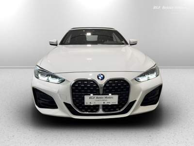 BMW Serie 4 420i d mhev 48V Msport auto Bianco usata Piove di Sacco