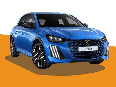 Peugeot 208 e-208 Elettrica 100 kW GT Blu/Azzurro usata Gubbio