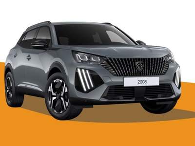Peugeot 2008 1.2 PureTech 100 cv ALLURE Grigio usata Gubbio