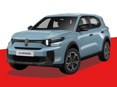 Citroen C3 Aircross 44 KW Motore Elettrico You Rosso usata Gubbio