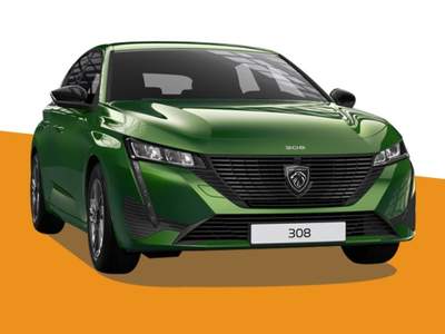 Peugeot 308 1.2 Hybrid 145 e-DCS6 STYLE Verde usata Gubbio