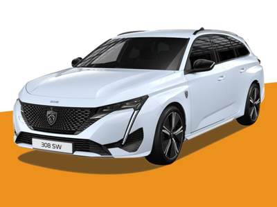 Peugeot 308 SW 1.2 Hybrid 145 e-DCS6 GT Bianco usata Gubbio