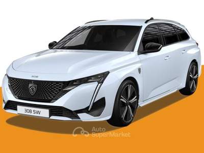 Peugeot 308 SW 1.2 Hybrid 145 e-DCS6 GT Bianco usata Gubbio