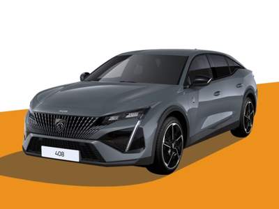 Peugeot 408 Hybrid 180 e-EAT8 GT Grigio usata Gubbio
