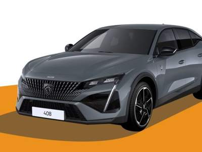 Peugeot 408 Hybrid 180 e-EAT8 GT Grigio usata Gubbio