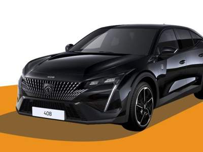 Peugeot 408 Hybrid 225 e-EAT8 GT Nero usata Gubbio