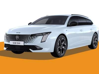 Peugeot 508 Hybrid 225 e-EAT8 SW GT Bianco usata Gubbio
