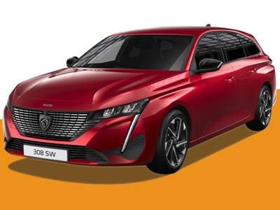 Peugeot 308 Hybrid 180 e-EAT8 SW Allure Rosso usata Gubbio