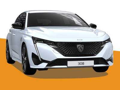 Peugeot 308 Hybrid 180 e-EAT8 GT Bianco usata Gubbio