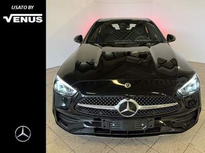 Mercedes-Benz Classe C Classe C-W206 2021 Berlina C 220 d mhev AMG Line Advanced 197cv auto Nero usata Monza